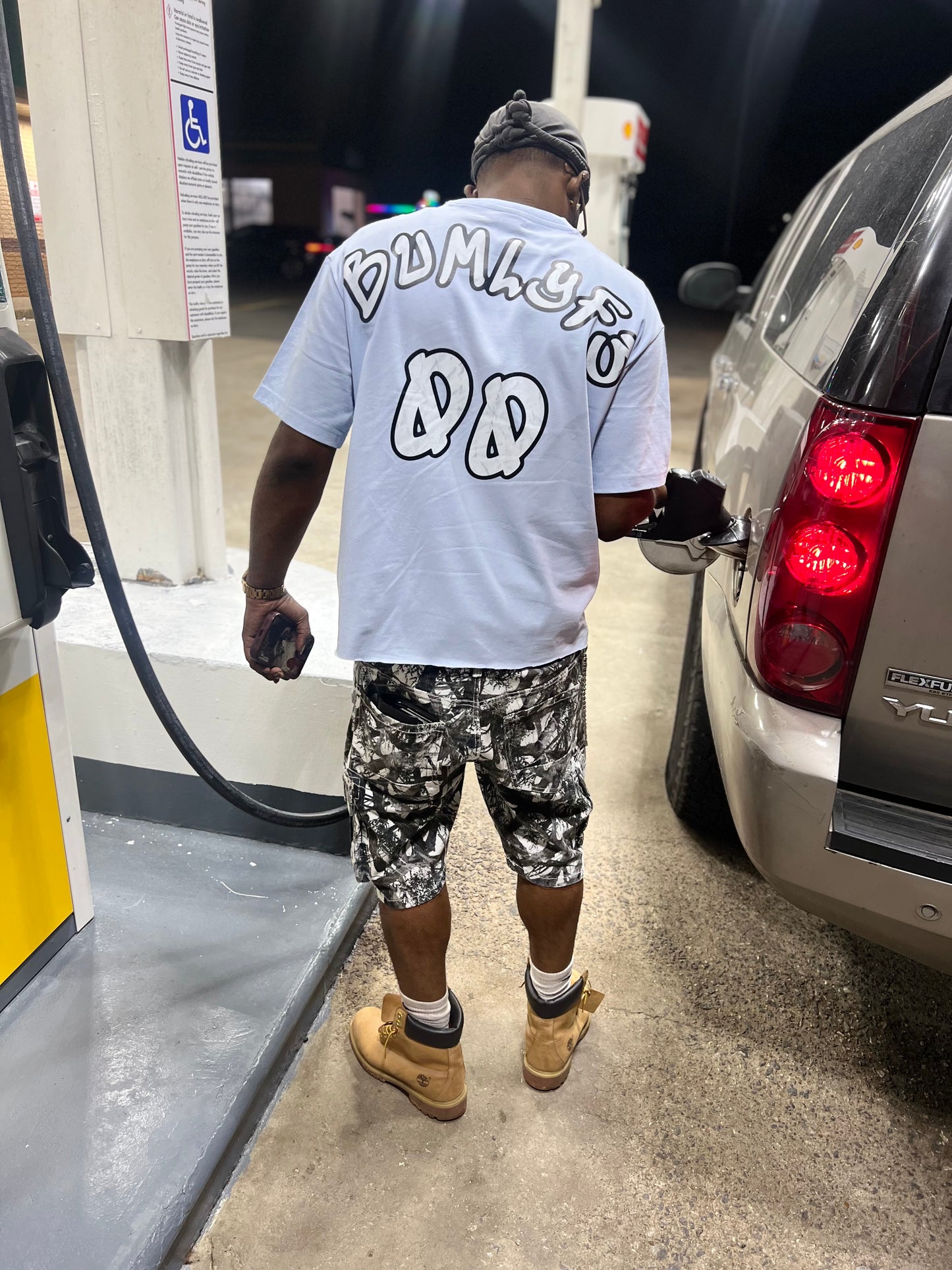 Cropped Big Face Tee