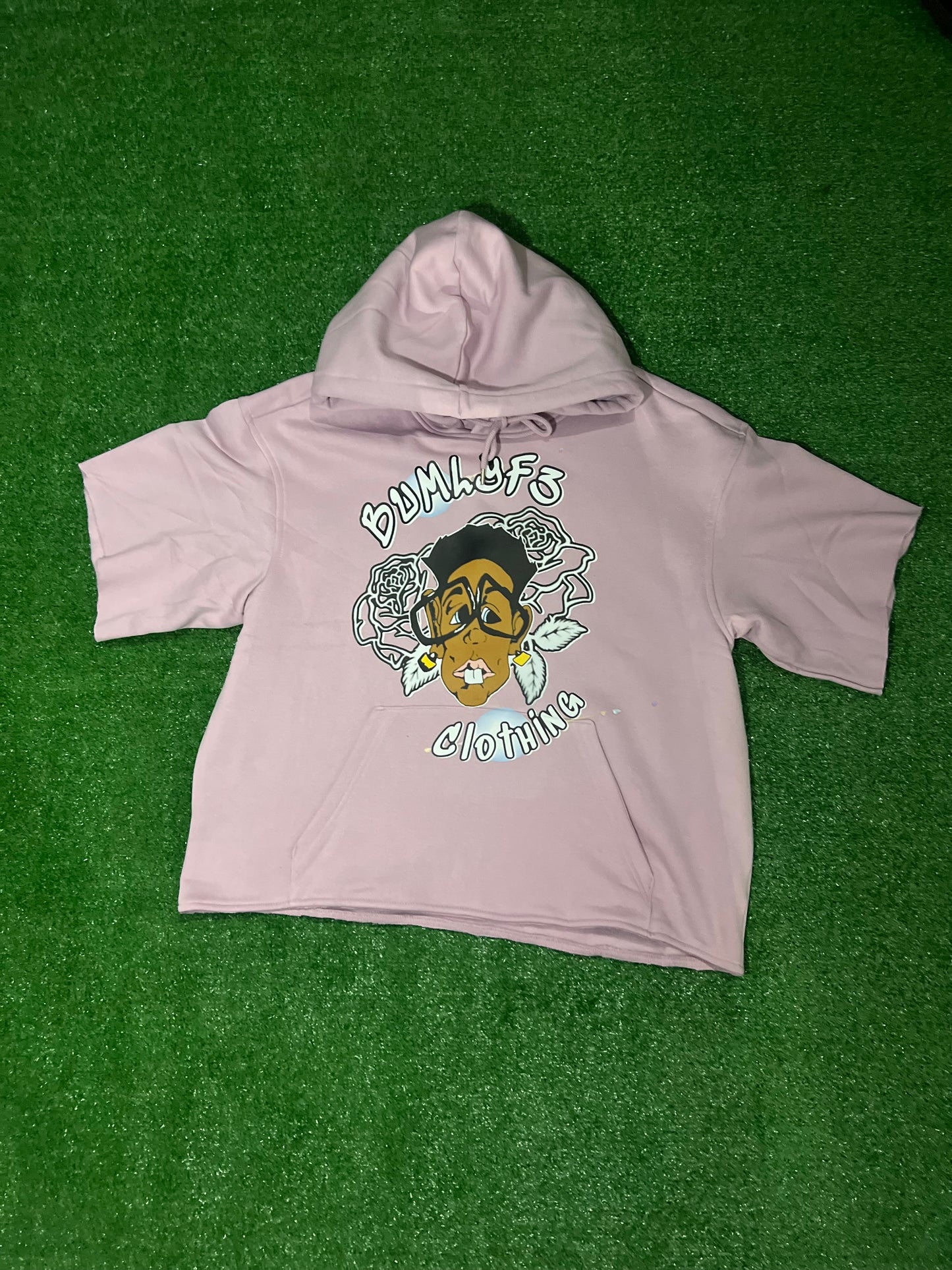 Bumlyf3 Cropped Hoodie