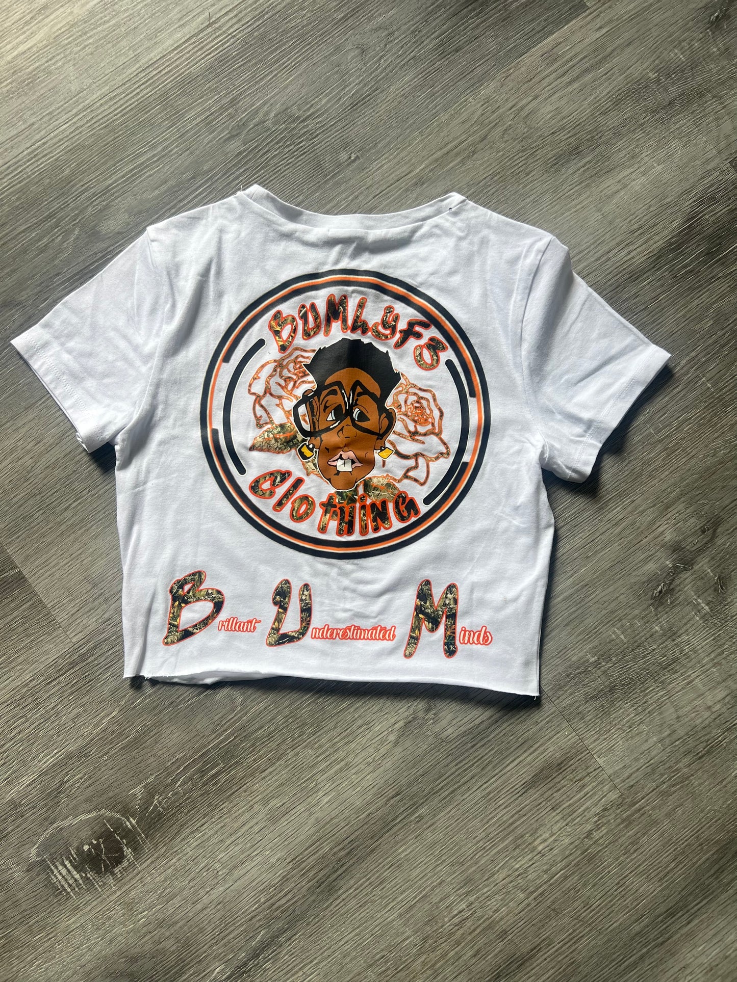 Ladies cropped Tee