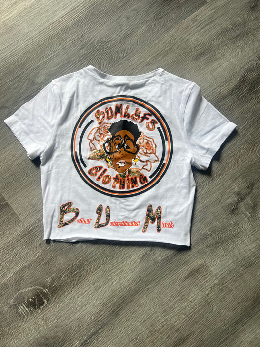 Ladies cropped Tee