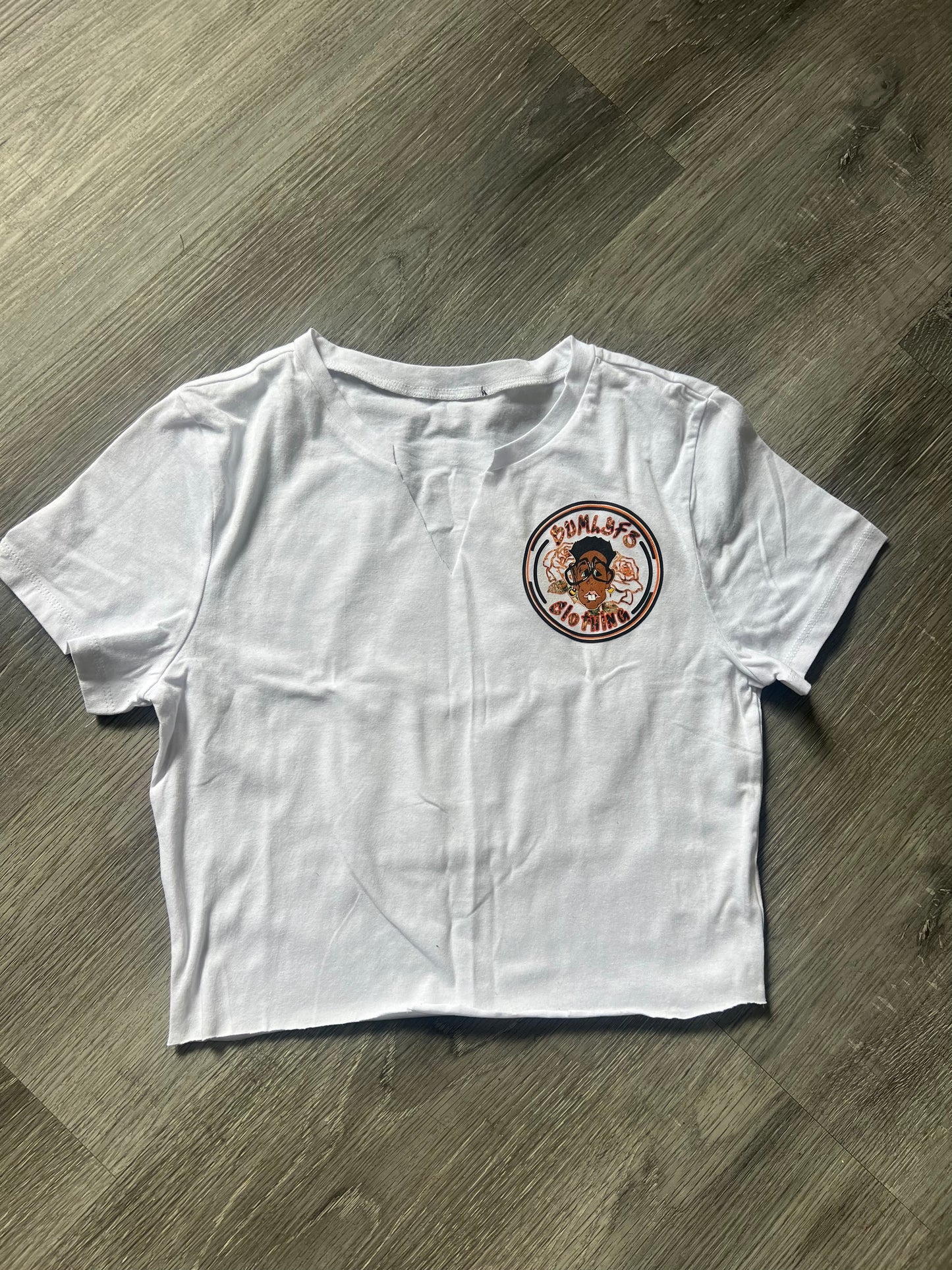 Ladies cropped Tee
