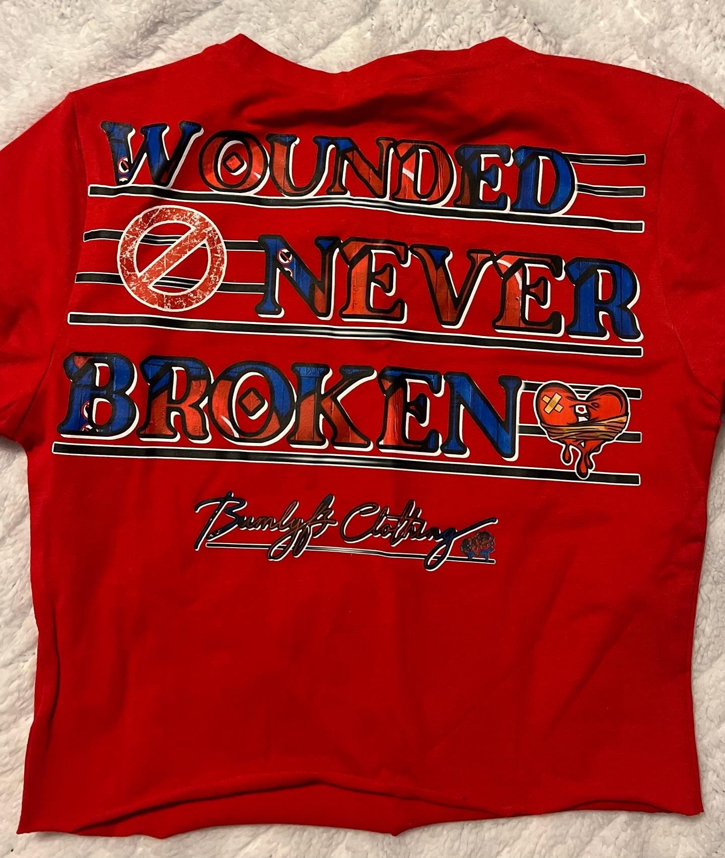 Ladies cropped Tee