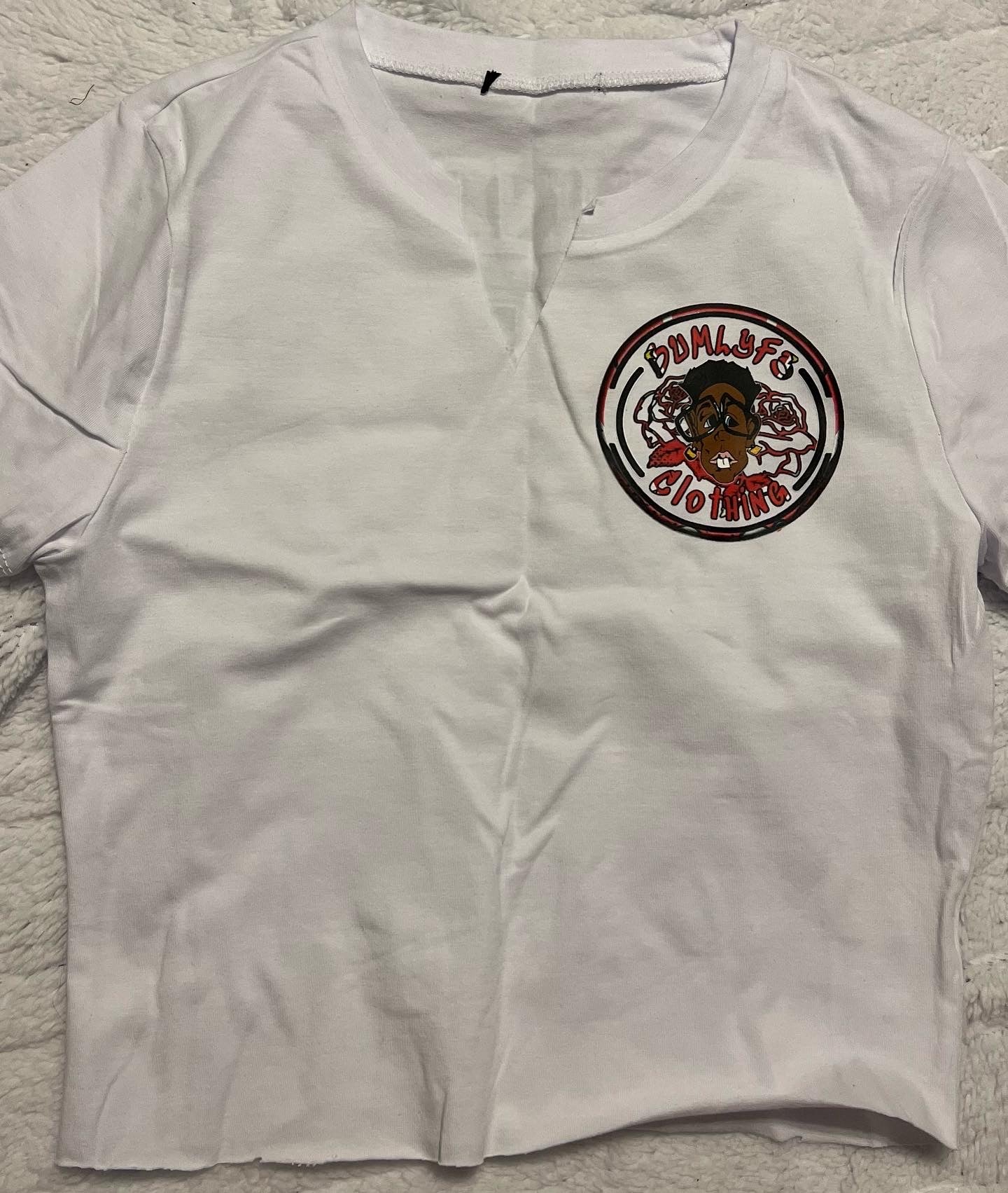 Ladies cropped Tee
