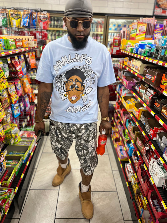 Cropped Big Face Tee