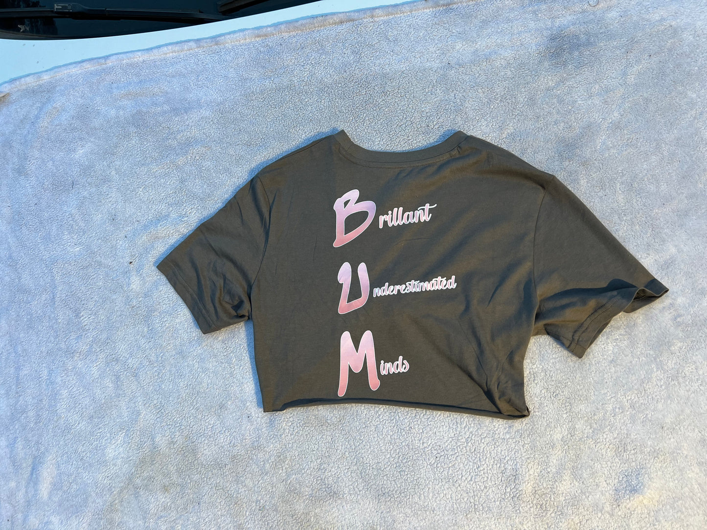 Ladies cropped Tee